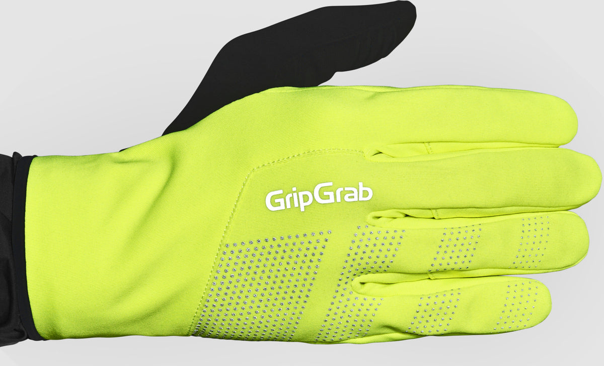 GripGrab RIDE 2 Vindtætte Forårs- og Efterårshandsker – Gul