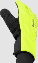 GripGrab Ride Windproof Deep Winter Lobster Handsker – Gul