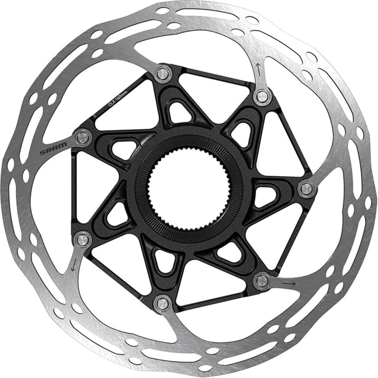 SRAM Rotor Centerline X Rounded 2-Piece, 180mm