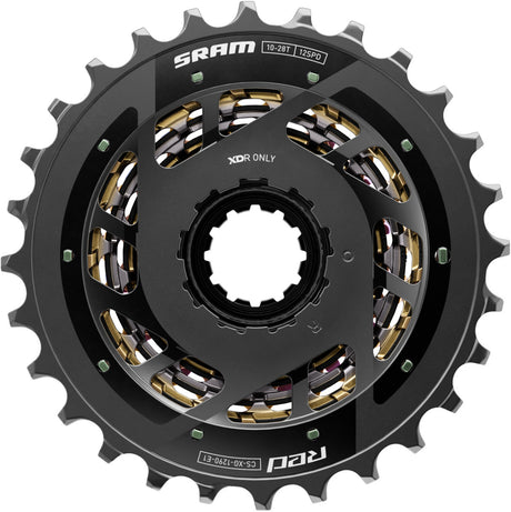 SRAM RED XG-1290 E1 Kassette (X-Dome / Rainbow) - 12-speed