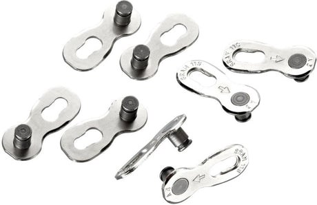 SRAM PowerLock Sølv Kædeled (Samleled) - 4 stk.