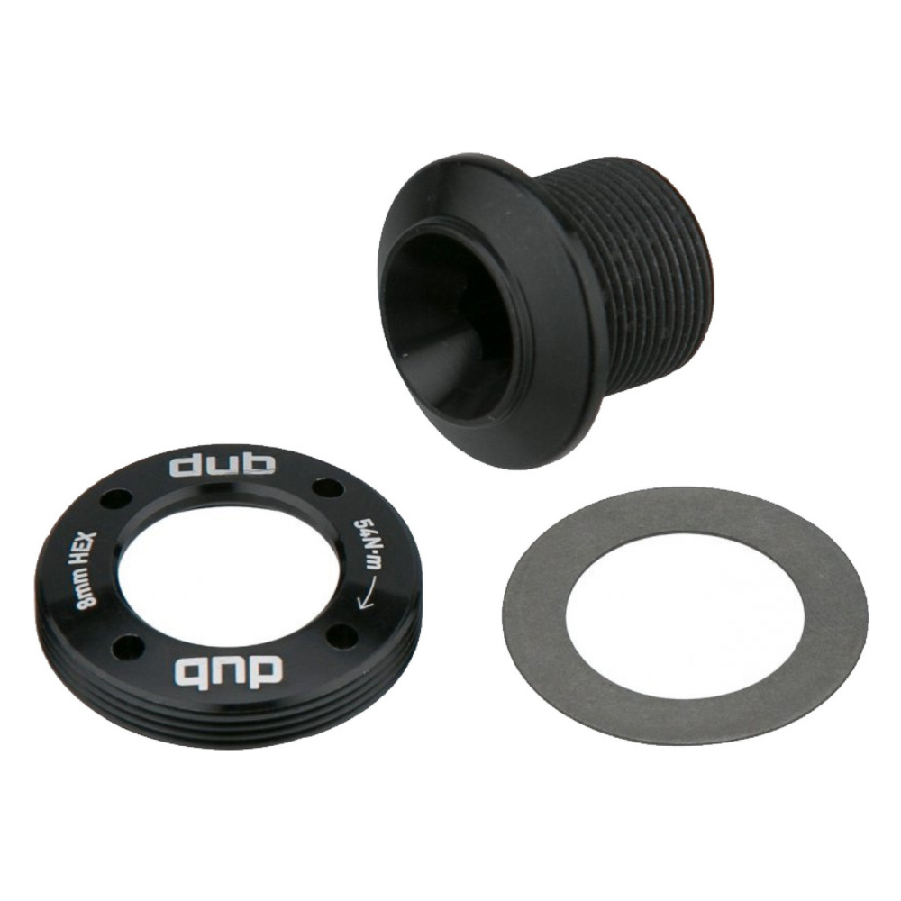 SRAM krankbolt-sæt, selvudtrækkende M18/M30 DUB, sort
