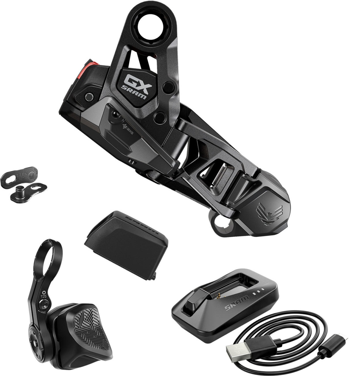 SRAM Opgraderingsskit AXS GX Eagle, T-Type, USB-C